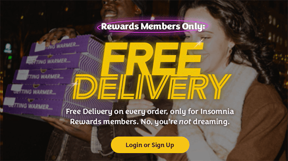 Insomnia Cookies banner