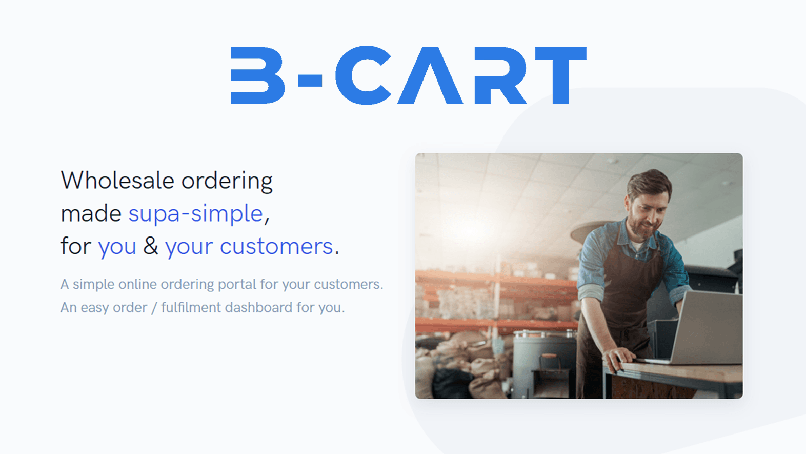 B-Cart banner